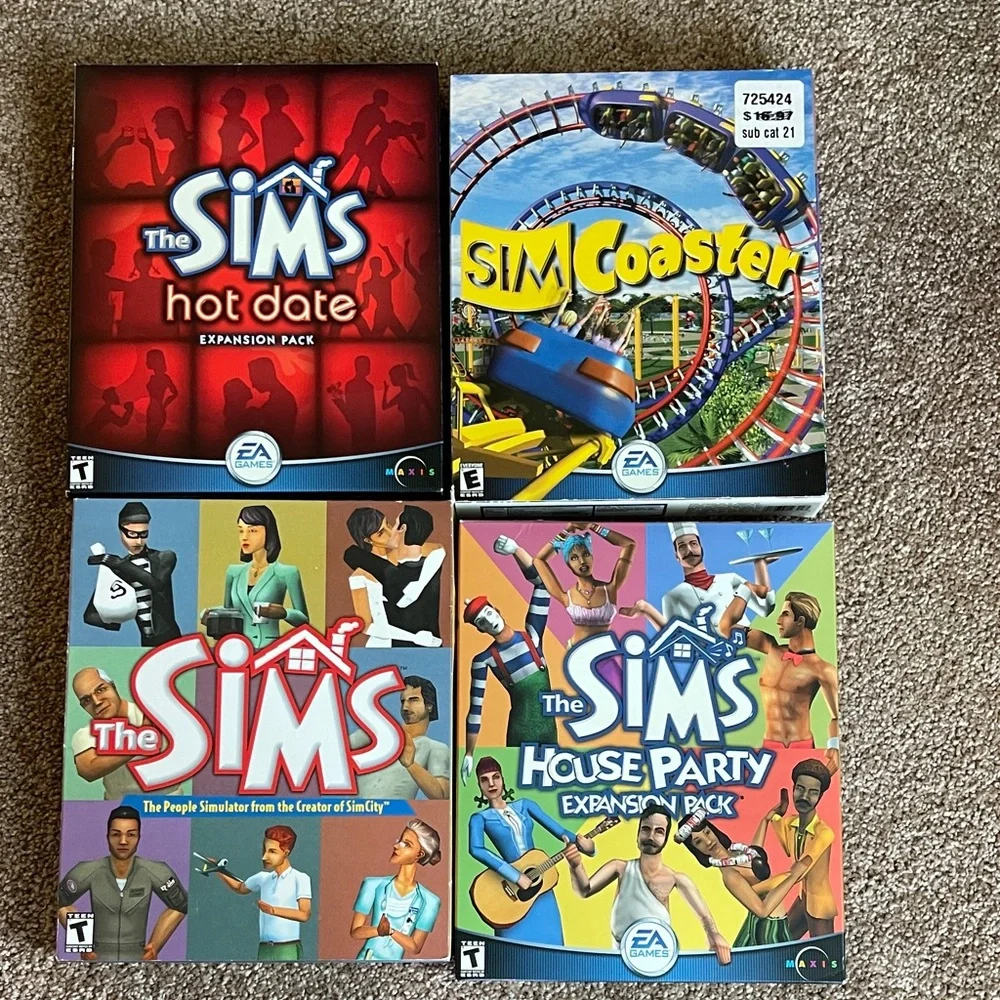The Sims Expansion & Pack Collection - Multicolor Stack